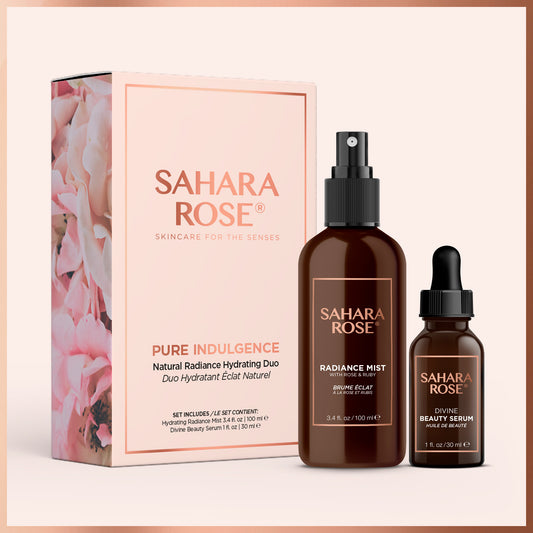 SAHARA ROSE PURE INDULGENCE HYDRATING DUO | MSRP: $100