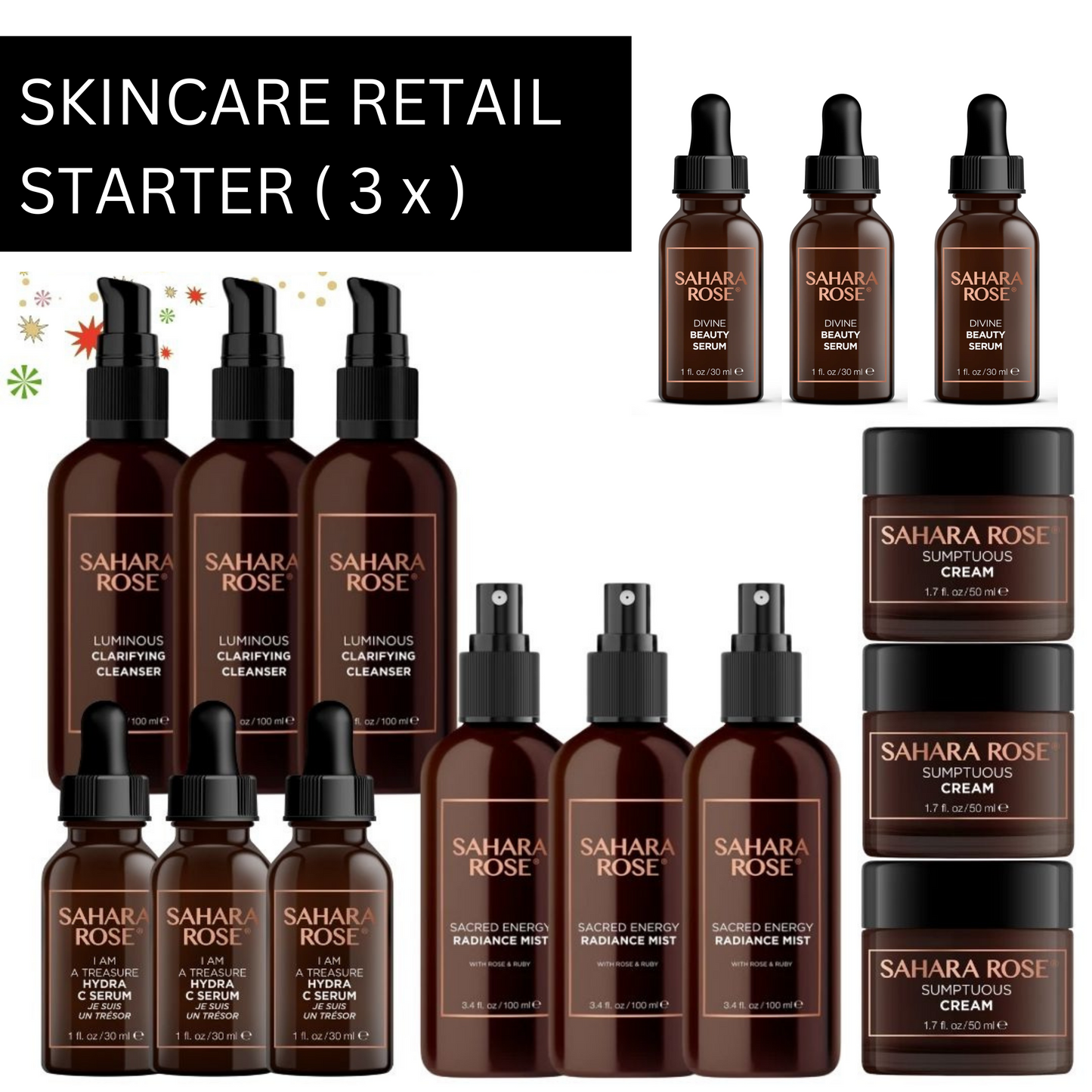 Award Winning Skincare Retail Starter (x3)